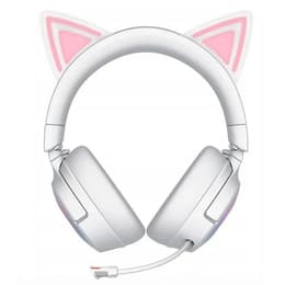 Cuffie gaming wireless con microfono Razer Kraken Kitty V3 Pro - Bianco