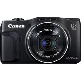 Macchina fotografica compatta PowerShot SX700 HS - Nero + Canon Zoom Lens 30X IS 25-750mm f/3.2-6.9 f/3.2-6.9