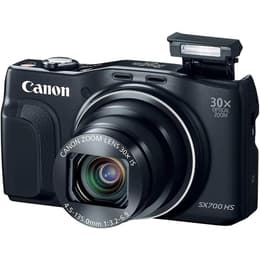 Macchina fotografica compatta PowerShot SX700 HS - Nero + Canon Zoom Lens 30X IS 25-750mm f/3.2-6.9 f/3.2-6.9