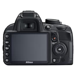 Reflex Nikon D3100 - Nero + Obiettivo Nikon AF-S Nikkor 55-200 mm f/4-5.6G ED