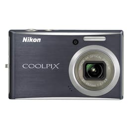 Macchina fotografica compatta Coolpix S610 - Nero/Grigio + Nikon Nikkor 4x Optical Zoom VR 28-112mm f/2.7-5.8 f/2.7-5.8