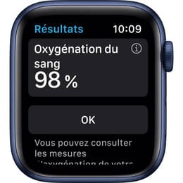 Apple Watch Series 6 (2020) GPS + Cellular 44 mm - Alluminio Blu - Cinturino Sport Blu