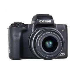 EOS M50 Mark II - Nero + Canon EF-M 15-45mm f/3.5-6.3 IS STM + EF-M 55-200mm f/4.5-6.3 IS STM f/3.5-6.3 + f/4.5-6.3