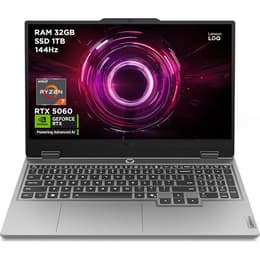 Lenovo LOQ 15AHP10 15" Ryzen 7 3.3 GHz - SSD 1 TB - 32GB - NVIDIA GeForce RTX 5060 AZERTY - Francese