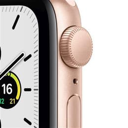 Apple Watch (Series 5) 2019 GPS 40 mm - Alluminio Oro - Cinturino Sport Nero