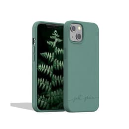 Cover iPhone 13 - Materiale naturale - Verde