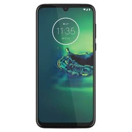 Moex Collana Porta Cellulare Per Motorola Moto G8 Plus - Custodia In Silicone Con Catenina Regolabile Argento