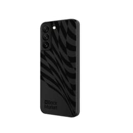 Back Market Cover Galaxy S22 e shermo protettivo - Plastica riciclata - Nero - Motivo Onda