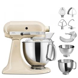 Robot da pasticceria Kitchenaid 5KSM125EAC 4,8000L Trasparente