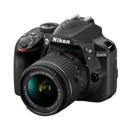 Reflex D3400 - Nero + Nikon Nikon AF-P DX Nikkor 18-55 mm f/3.5-5.6G VR