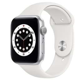 Apple Watch (Series 6) 2020 GPS 40 mm - Alluminio Argento - Sport Bianco