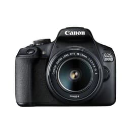 DSLR - Canon EOS 2000D - Nero + Canon EF-S 18-55mm f/3.5-5.6 IS II