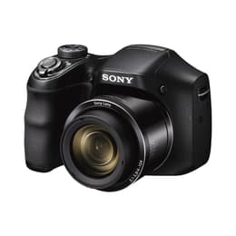 Fotocamera bridge compatta - Sony Cyber Shot DSC H200 - Nero + Obiettivo Sony Lens Optical Zoom 24-633 mm f/3.1-5.9