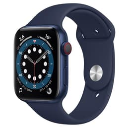 Apple Watch (Series 6) 2020 GPS + Cellular 44 mm - Alluminio Blu - Sport Blu