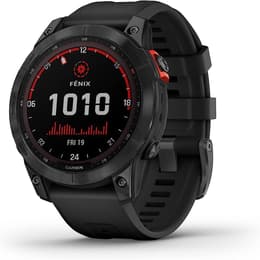 Smart Watch Garmin Cardio­frequenzimetro GPS Fénix 7 Solar - Nero