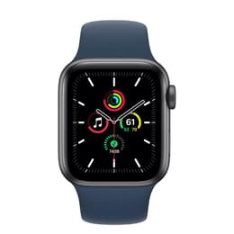 Apple Watch (Series SE) 2020 GPS 40 mm - Alluminio Grigio Siderale - Cinturino Sport Blu