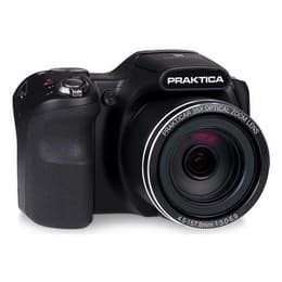 Fotocamera bridge compatta Praktica Luxmedia Z35 - Nero + Obiettivo Prakticar Optical Zoom 25-875 mm f/3-5.9