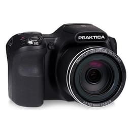 Fotocamera Bridge compatta Luxmedia Z35 - Nero + Praktica Prakticar Optical Zoom 25-875mm f/3-5.9 f/3-5.9