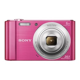 Macchina fotografica compatta DSC-W810 - Rosa opaco + Sony 6X Optical zoom 4.6-27.6mm f/3.5-5.6 f/3.5-5.6
