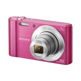 Macchina fotografica compatta DSC-W810 - Rosa opaco + Sony 6X Optical zoom 4.6-27.6mm f/3.5-5.6 f/3.5-5.6