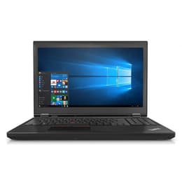 Lenovo ThinkPad P50 15" Core i7 2.7 GHz - SSD 256 GB RAM 16 GB AZERTY - Francese