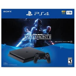 PlayStation 4 Slim 1000GB - Nero + Star Wars Battlefront II