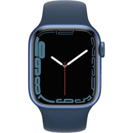 Apple Watch Series 7 (2021) GPS + Cellular 45 mm - Alluminio Blu - Cinturino Sport Blu