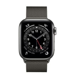 Apple Watch (Series 4) 2018 GPS 44 mm - Alluminio Grigio Siderale - Maglia milanese Grigio