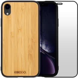 Cover iPhone XR e shermo protettivo - Legno - Legno