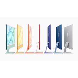 iMac 24" Sì (2023) Apple M3 - 256 Go SSD - 8GB Tastiera AZERTY - Francese