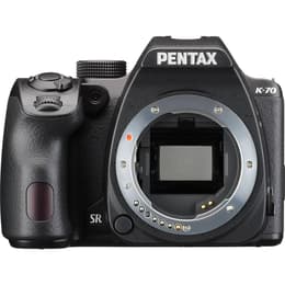 Reflex - Pentax k-70 - Nero + obiettivo Pentax HD DA 18-50mm F4-5.6 DC WR RE