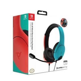 Cuffie riduzione del rumore gaming a filo con microfono Pdp Airlite 500-162-blrd v.2 - Rosso/Blu