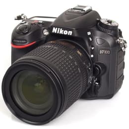Reflex D7100 - Nero + Nikon AF-S DX Nikkor 18-105mm f/3.5-5.6G ED VR f/3.5-5.6