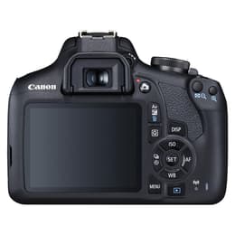 Canon EOS 2000D - Nero + Canon Zoom Lens EF-S 18-55mm f/3.5-5.6 IS II + Canon EF-S 55-250mm f/4.0-5.6 IS f/3.5-5.6 + f/4.0-5.6