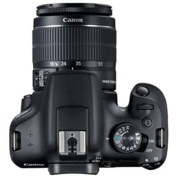 Canon EOS 2000D - Nero + Canon Zoom Lens EF-S 18-55mm f/3.5-5.6 IS II + Canon EF-S 55-250mm f/4.0-5.6 IS f/3.5-5.6 + f/4.0-5.6