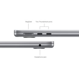 MacBook Air 13" (2024) - Apple M3 con CPU 8-core e GPU 8-Core - 8GB RAM - SSD 256GB - QWERTY - Inglese