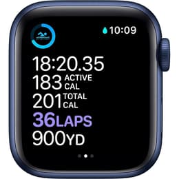 Apple Watch (Series 6) 2020 GPS + Cellular 40 mm - Alluminio Blu - Cinturino Sport Blu
