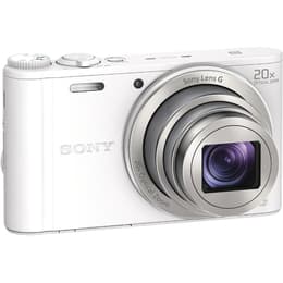 Macchina fotografica compatta WX-350 - Bianco + Sony 20x Optical zoom Lens G f/3.5-6.5