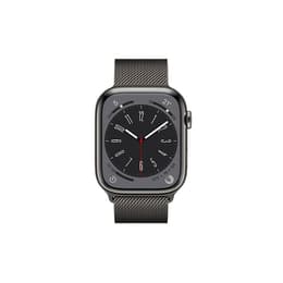 Apple Watch () 2023 GPS + Cellular 45 mm - Acciaio inossidabile Grigio - Loop in maglia milanese Grigio