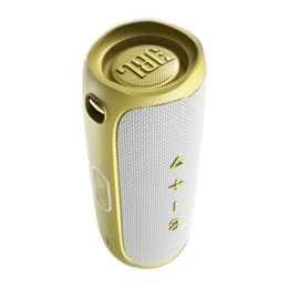 Altoparlanti Bluetooth Jbl Flip 5 Tomorrowland Edition - Bianco/Oro
