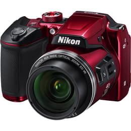 Fotocamera Bridge compatta Coolpix B500 - Rosso + Nikon Nikkor 40X Wide Optical Zoom ED VR 4.0-160mm f/1:3-6.5 f/3–6.5