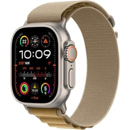 Apple Watch Ultra 2 (2023) GPS + Cellular 49 mm - Titanio Titanio naturale - Alpine loop Galassia