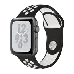 Apple Watch (Series 4) 2018 GPS 44 mm - Alluminio Grigio Siderale - Sport Nike Nero/Bianco