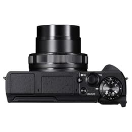 Macchina fotografica compatta PowerShot G5X Mark II - Nero + Canon Zoom optique 5x 24-44mm f/1.8-2.8 f/1.8-2.8