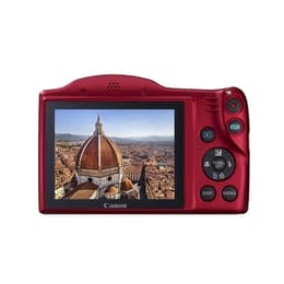 Macchina fotografica compatta PowerShot SX400 IS - Rosso + Canon 30x Zoom Lens 24-720mm f/3.4-5.8 f/3.4-5.8