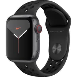 Apple Watch (Series 5) 2019 GPS + Cellular 40 mm - Alluminio Grigio Siderale - Sport Nike Antracite/nero