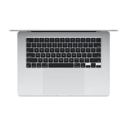 MacBook Air 15" (2023) - Apple M2 con CPU 8-core e GPU 10-Core - 8GB RAM - SSD 256GB - QWERTY - Inglese