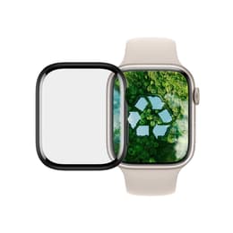 Schermo protettivo Apple Watch Series 7/8 - 41 mm - Plastica - Nero