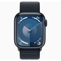 Apple Watch Series 9 (2023) GPS + Cellular 41 mm - Alluminio Mezzanotte - Sport loop Blu