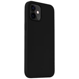 Cover iPhone 12 mini e 2 schermi di protezione - TPU - Nero
